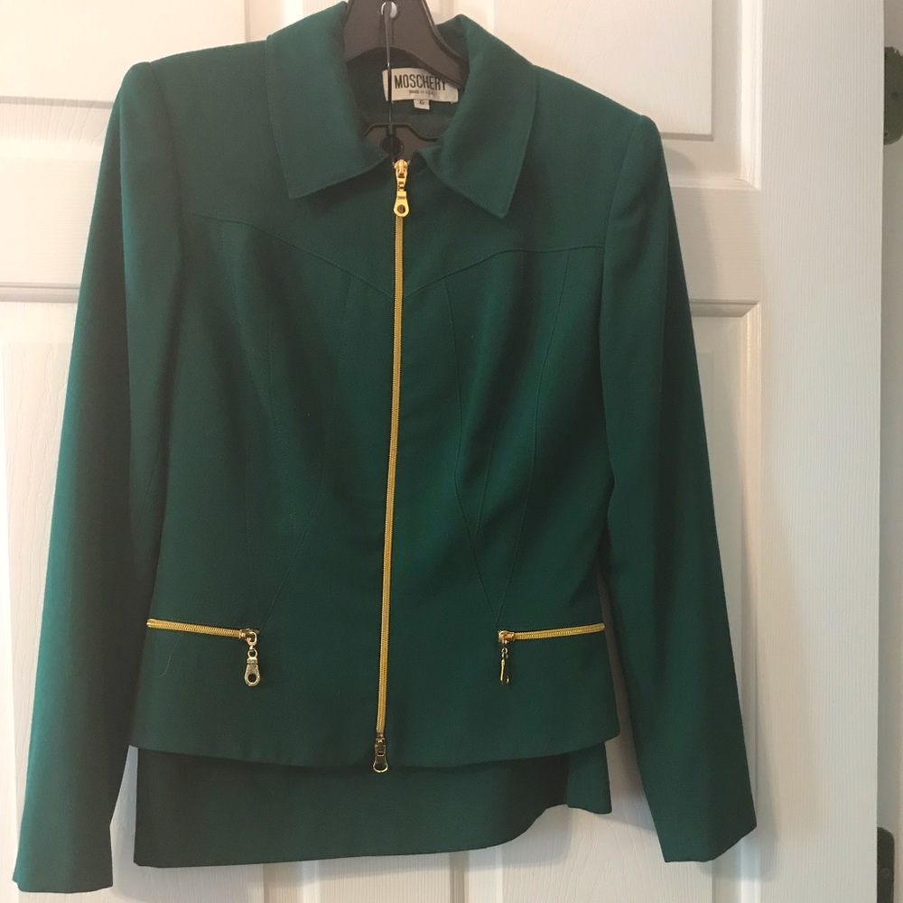 Moschery Rare Vintage Suit—Blazer & Skirt Set